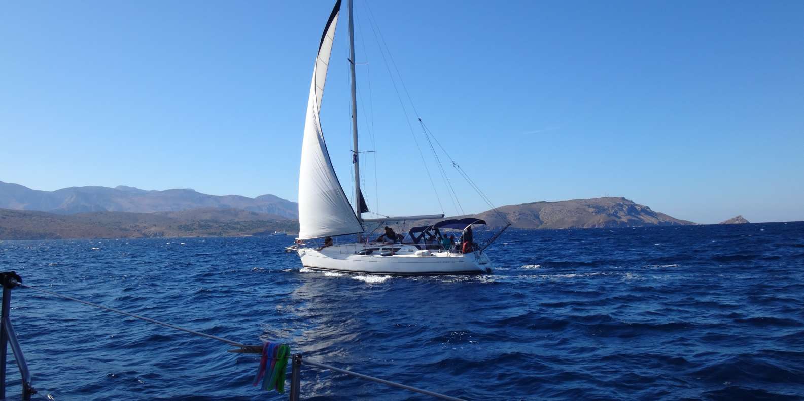 Chios: Sailboat cruise in Oinuse with lunch & drinks