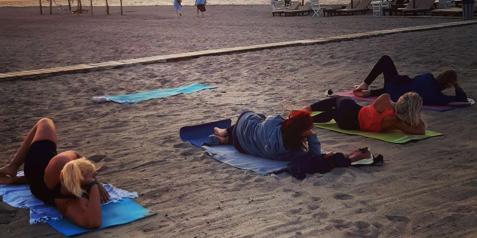Sunset Pilates at Karfas Beach - Image 2