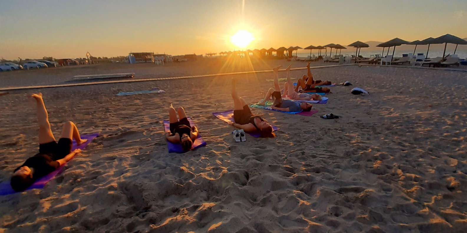 Sunset Pilates at Karfas Beach - Image 3